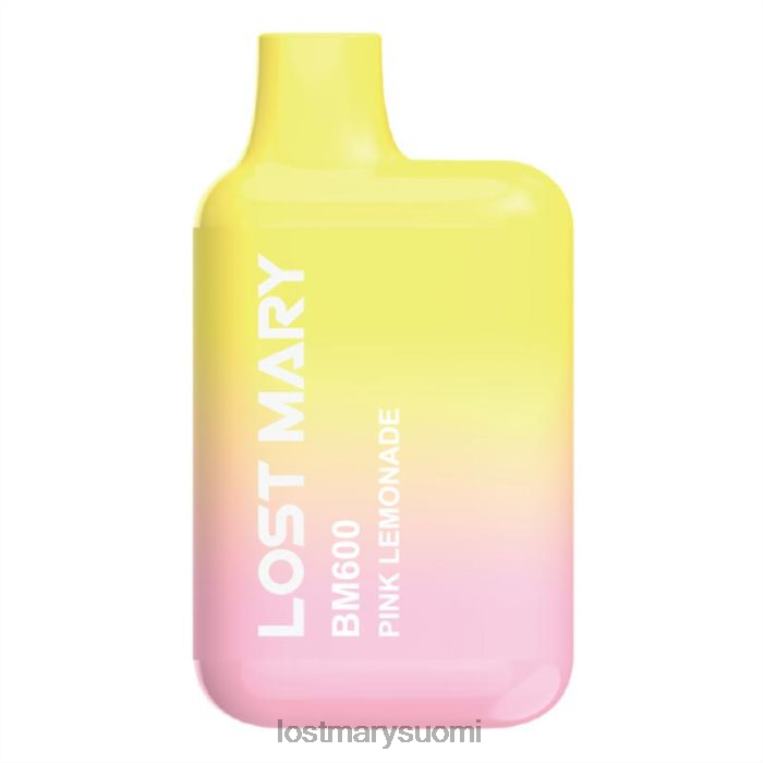 kadonnut mary bm600 kertakäyttöinen vape DBH04138 vaaleanpunainen limonadi | LOST MARY Price