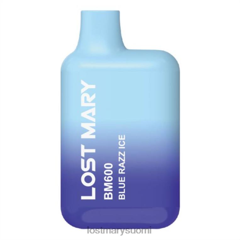 kadonnut mary bm600 kertakäyttöinen vape DBH04140 sininen razz-jää | LOST MARY Online Store