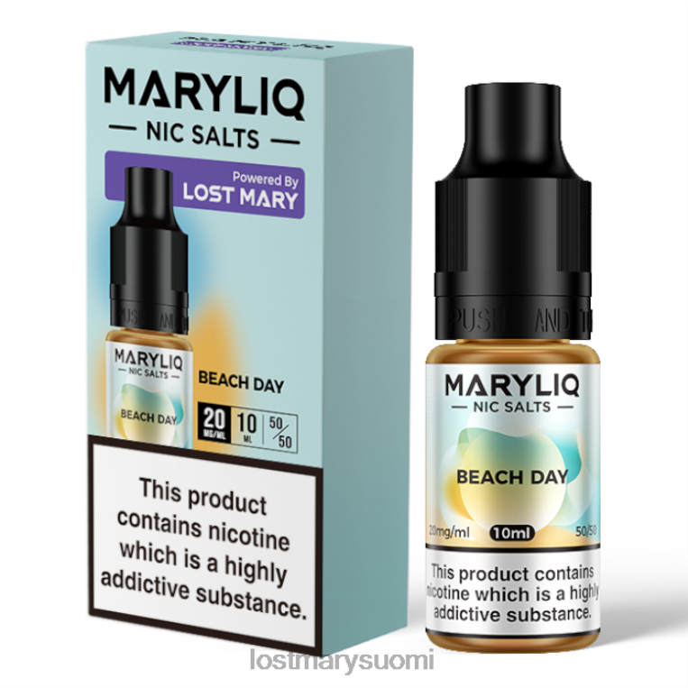 kadonneet maryliq nic -suolat - 10 ml DBH04206 rantapäivä | LOST MARY Flavours