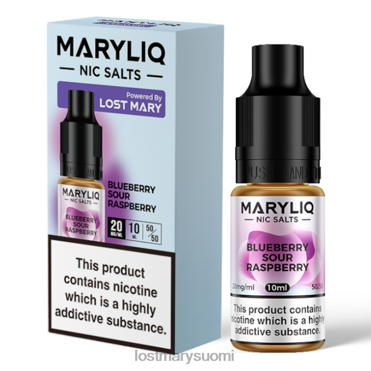 kadonneet maryliq nic -suolat - 10 ml DBH04207 mustikka hapan vadelma | LOST MARY Vape Sale
