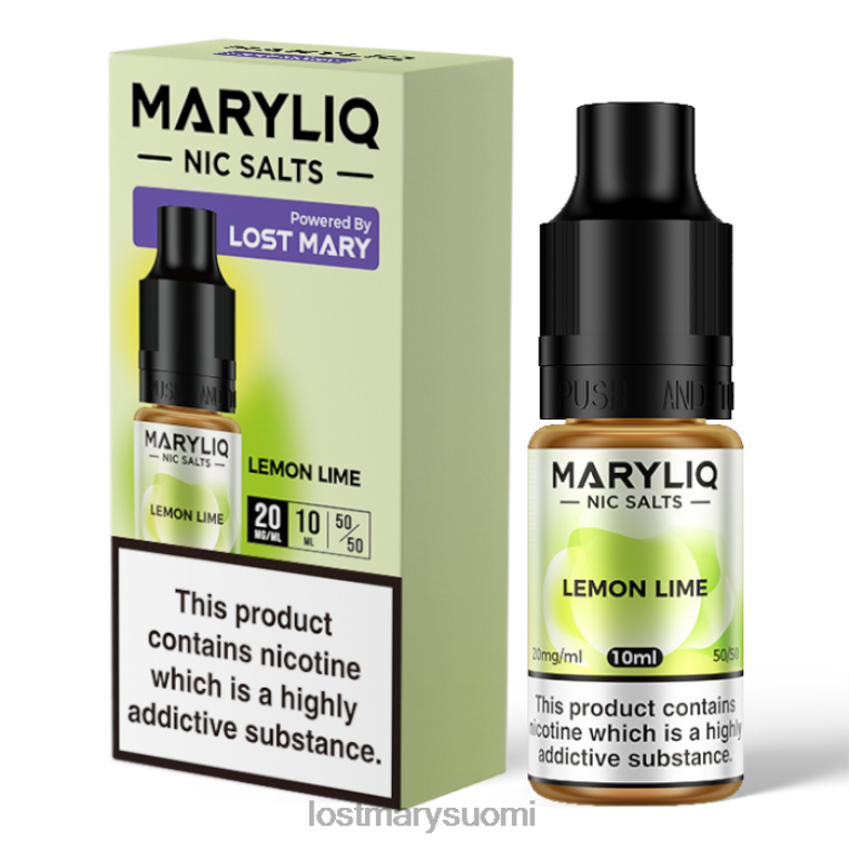 kadonneet maryliq nic -suolat - 10 ml DBH04211 sitruuna | LOST MARY Vape