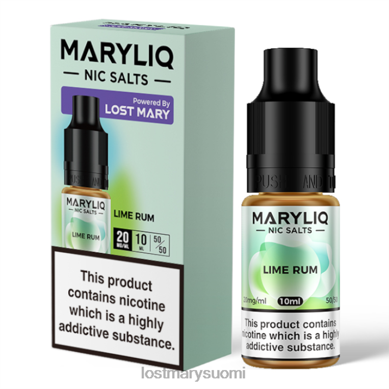 kadonneet maryliq nic -suolat - 10 ml DBH04212 lime | LOST MARY Suomi