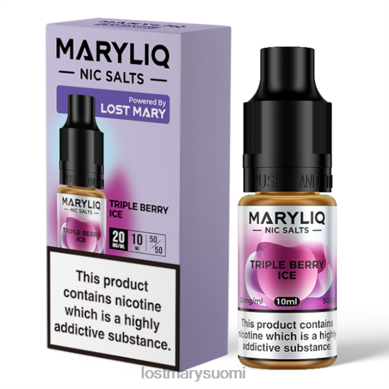 kadonneet maryliq nic -suolat - 10 ml DBH04217 kolminkertaistaa | LOST MARY Vape Sale