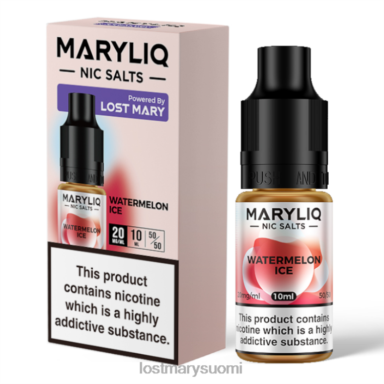 kadonneet maryliq nic -suolat - 10 ml DBH04220 vesimeloni | LOST MARY Online Store