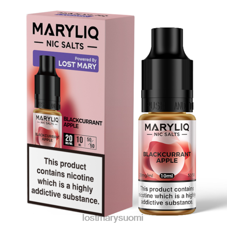 kadonneet maryliq nic -suolat - 10 ml DBH04221 mustaherukka | LOST MARY Vape